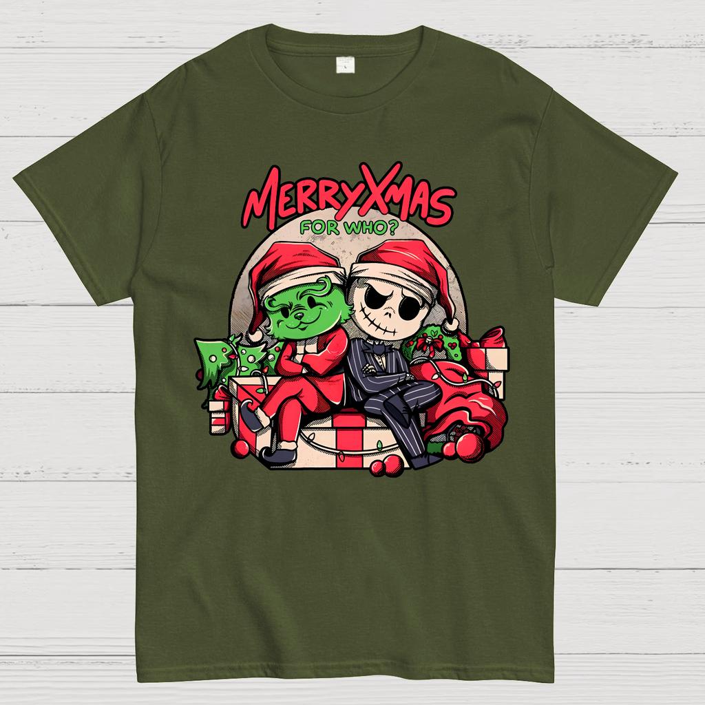 Limited Edition Christmas Retro Culture Cotton Summer Casual Cool Loose T-Shirt