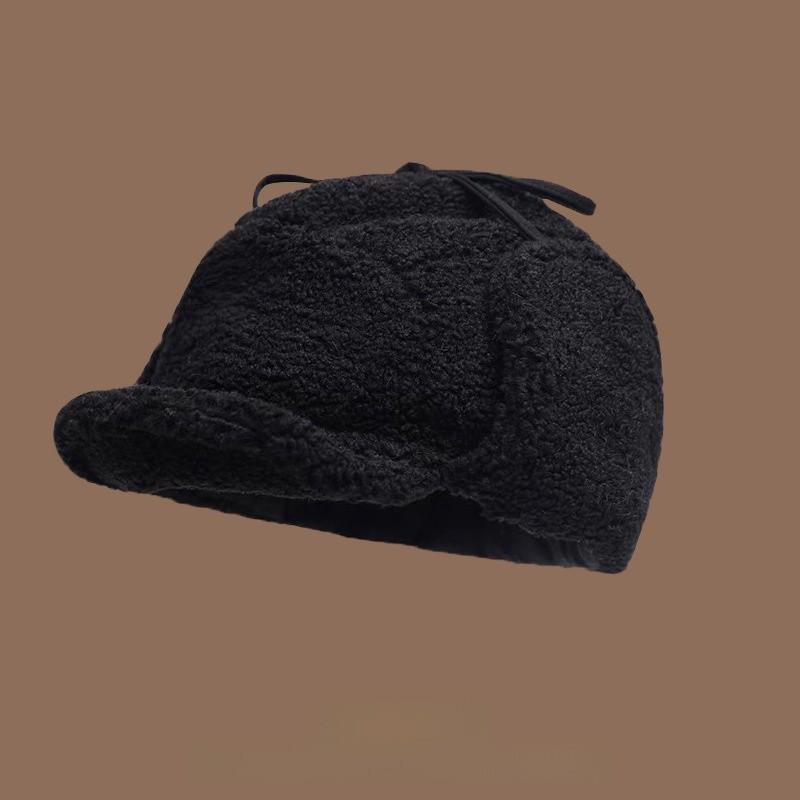 Winter Warmth Knit Cap With Earmuffs For Men And Women Perfect For Cold Weather Outdoor Activities