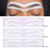 Eyebrow Tint Airbrush Hybrid Pigment Kit with Auxiliary Stickers And Brush for Dye & Tint Mapping Tattoo Supply Microblading