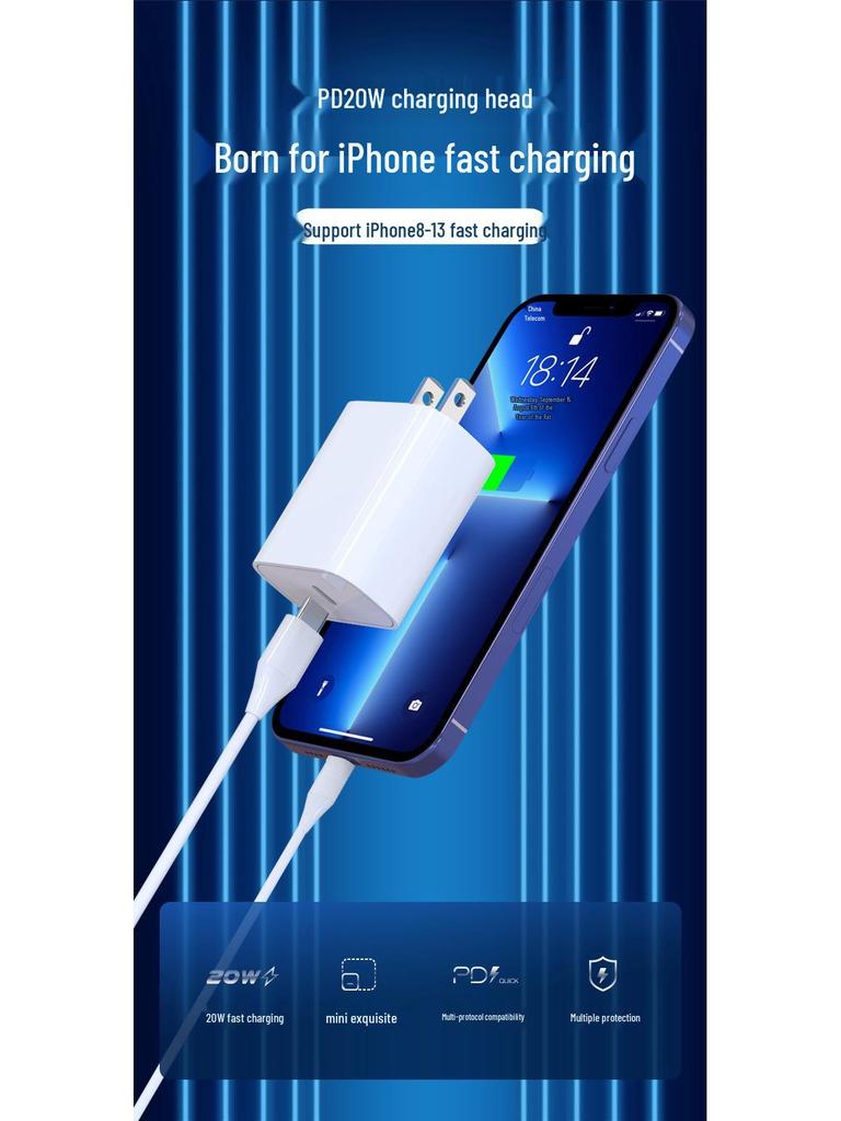 ETL Certified 20W Fast Charger for Samsung S24 Ultra with Type-C Compatibility