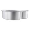 Baking Accessory For Baking For Kitchen Aluminum Cake Pan Baking Tool Easy To Clean Loose Base Microwave Safe Oven Safe