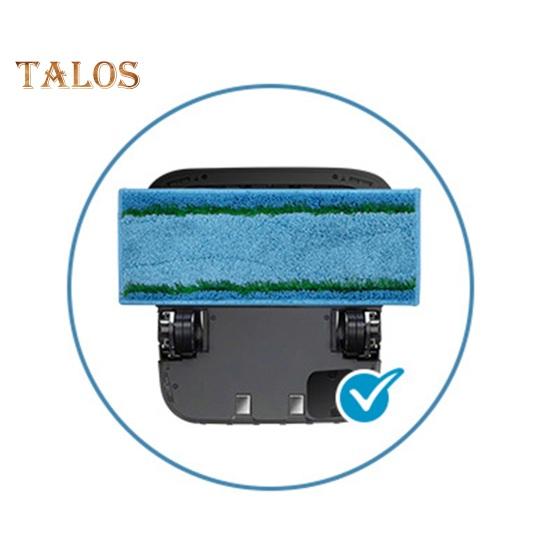 8Pcs Mop Pads Wear Resistant Highly Absorption Washable Reusable Microfiber Deep Clean Mop Pads for Irobot Braava Jet M6