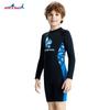 2.5MM Children's Diving Suit One-piece Long-sleeved Warm Cold-proof Boys Snorkeling Surfing Swimsuit Pants