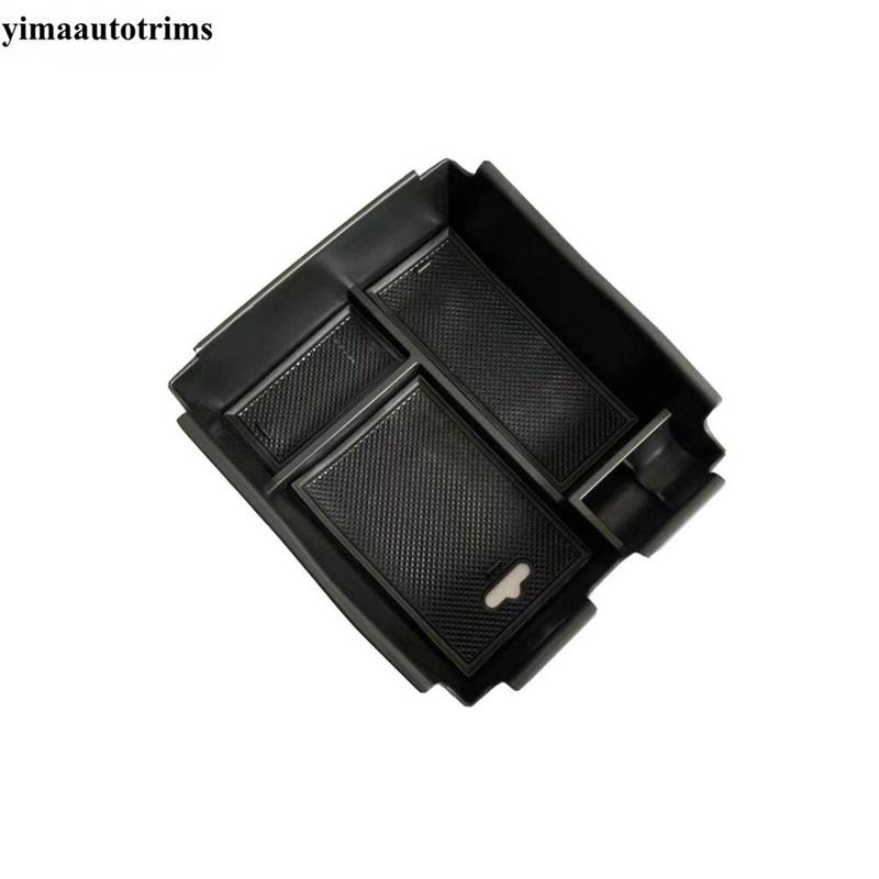 For Hyundai Santa Fe - Car Central Control Armrest Storage Box Container Organizer Holder Tray Interior Accessories