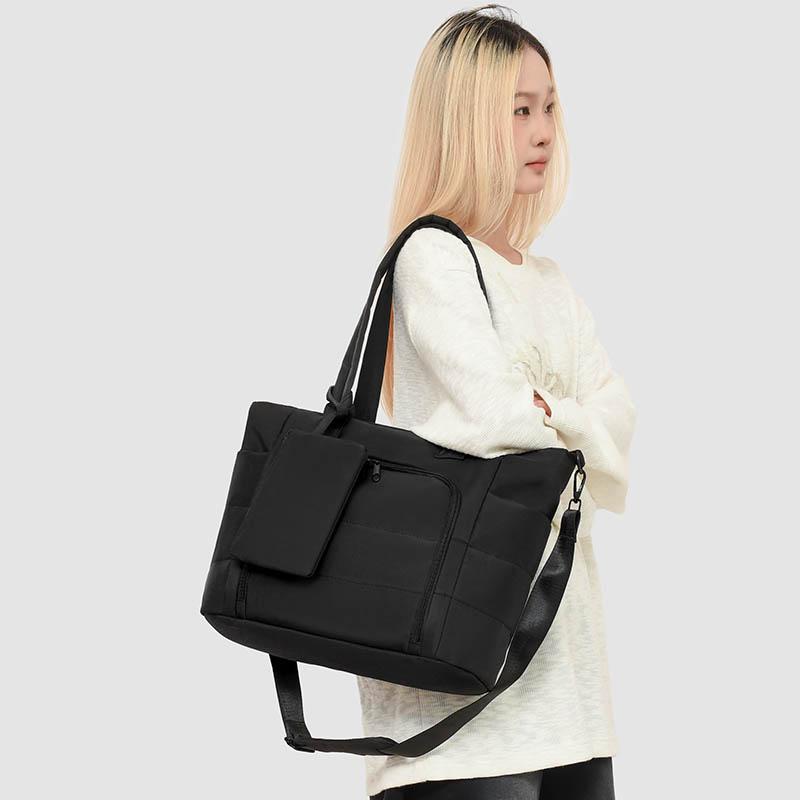Neue Tragetasche mit großem Fassungsvermögen, vielseitige Handtasche für Damen, Pendeltasche, Umhängetasche, mehrere Fächer, Wickeltasche