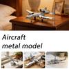 3D Metal Military Aircraft Puzzle Model DIY Assembly Airplane Warship Model Kit For Home Decoration Educational Intellectual Toy