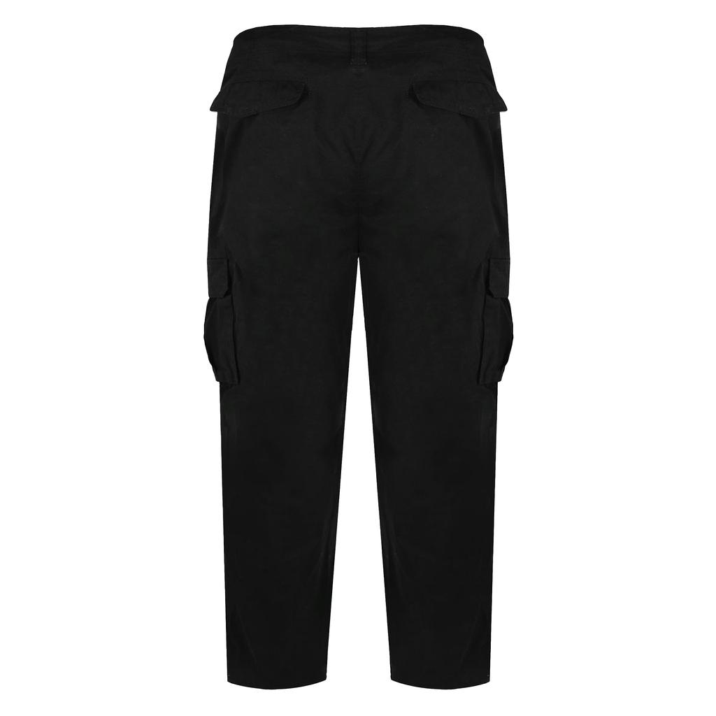 Duke Mens D555 Robert Peached Washed Cargo Trousers
