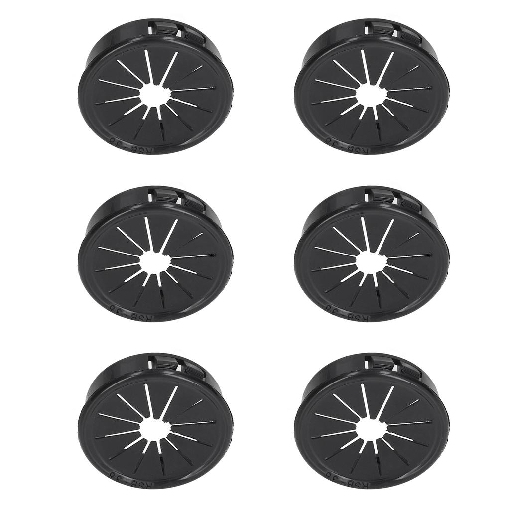 100 Stück Blütenförmige Kabeltüllen Ausgezeichnete Isolierung Drahttüllen Lochabdeckung für Verteilerkasten Innenloch