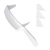 Peigne de tondeuse incurvé pour hommes, coiffeur styliste, brosse à dessus plat, peigne de coupe, 1 pièce