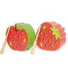 Children's Fun Early Education Puzzle Hand-eye Coordination Magnetic Bug Catching Game Memory Color Parent-child Interaction Bug Catching Toy