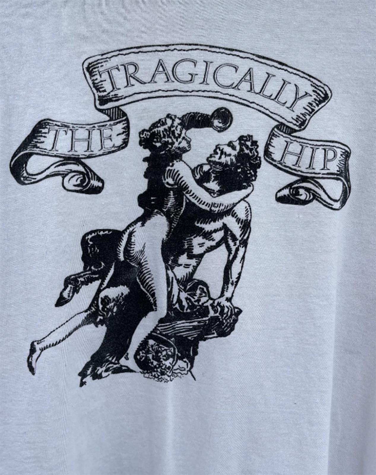 Vintage The Tragically Hip Band Shirt 1980 Brockum T-shirt CG1208 S