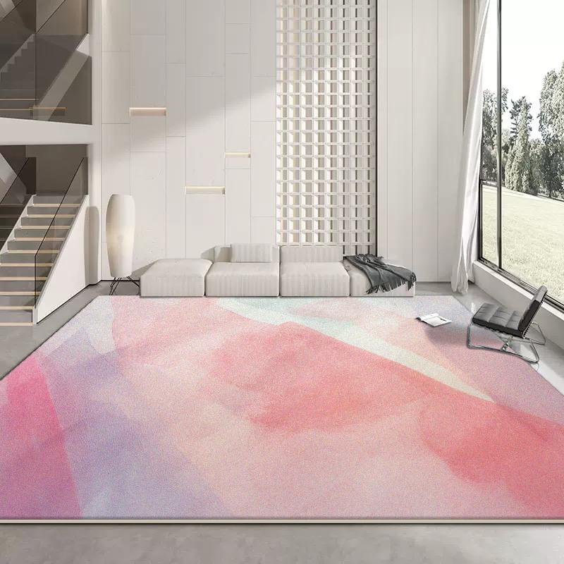 

Large Area Blue Carpets for Living Room Modern Light Luxury Decoration Bedroom Rugs Lounge Non-slip Foldable Floor Mat 200x300 60*90cm