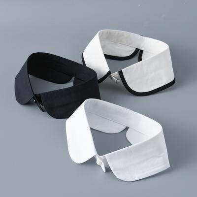 Dámská košile s falešným límcem pro ženy, poloviční košile s kravatou, ozdobný dámský odnímatelný límec pro klopu oblečení a doplňky