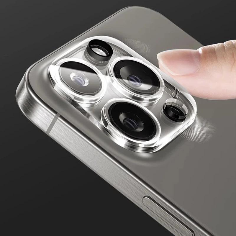 1pcs 9H High Quality Camera Lens Tempered Glass for IPhone 17 16 14 15 Pro Max 17Air HD Phone Camera Lens Protector Lens Film