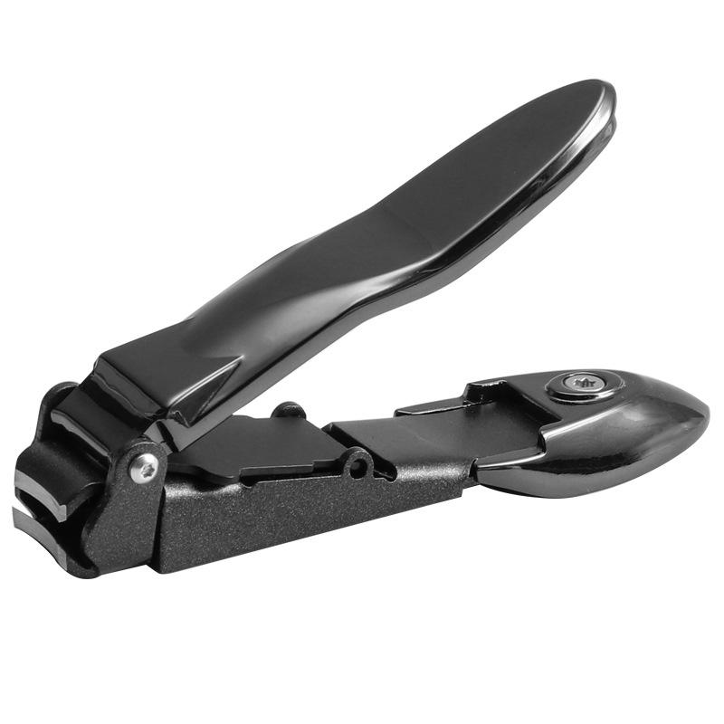 Cortauñas Antisalpicaduras Con Recogedor de Uñas Acero Inoxidable Cortador de Uñas de Manos y Pies Recortador de Uñas Herramientas de Manicura Herramientas Manuales