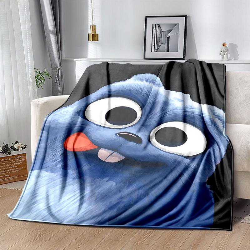 Grizzly & Lemminge Flanelldecke Weich Warm Ganzjahresdecke, Design für Camping, Autoreisen, Wandern Sofa, Bett, Büro Perfektes Geschenk für Partys
