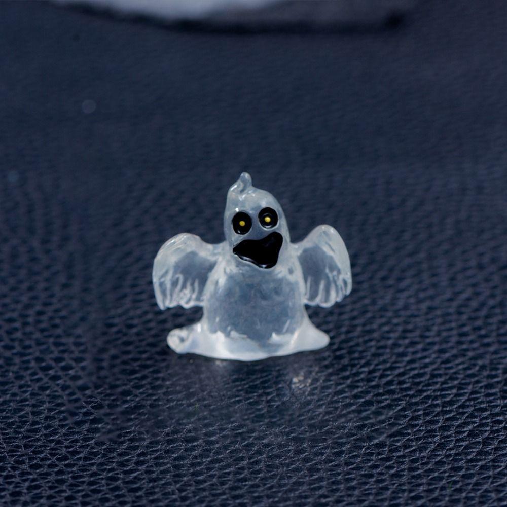 Micro Landscape Pumpkin Ornaments Resin Crafts Ghost Festival Ornaments  Desktop