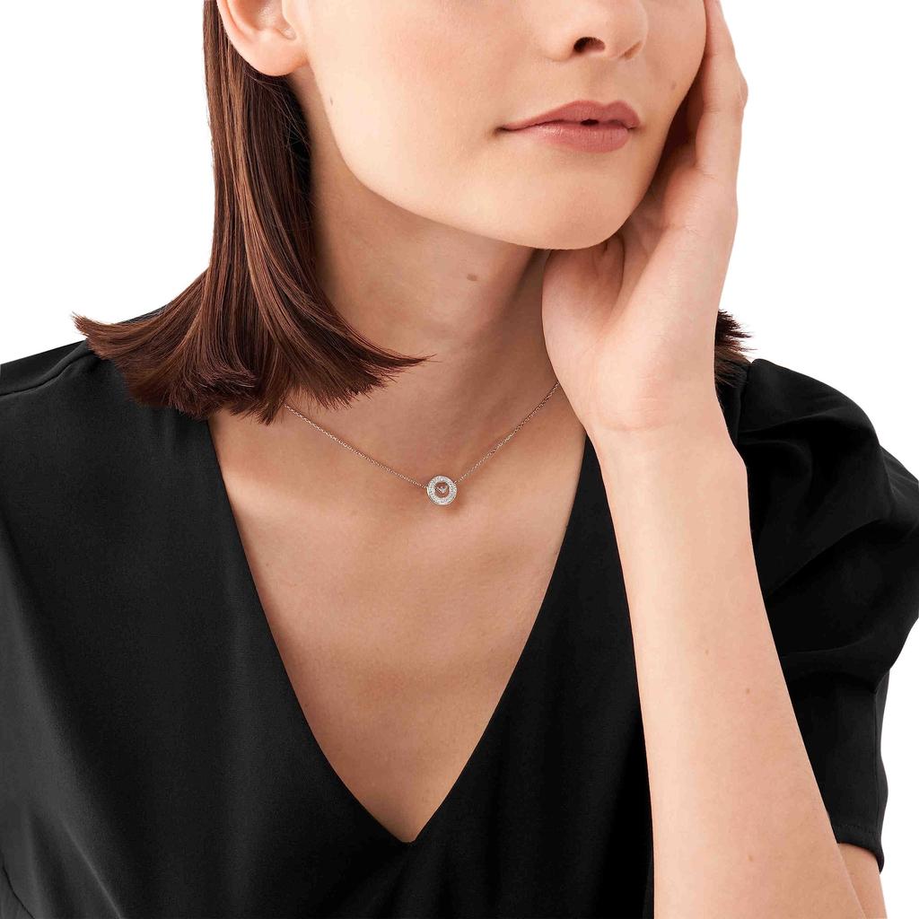 Emporio Armani Sterling Silver Pendant EG3585040 Women's Necklace,