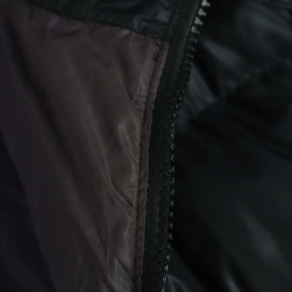 AVIREX VARSITY Long sleeve Down jacket L black Men's Used