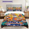 Space Jam Michael Jordan Home Soft Sofa Cover Blanket Down Pillowcase Duvet Cover Without Core Threepiece Set