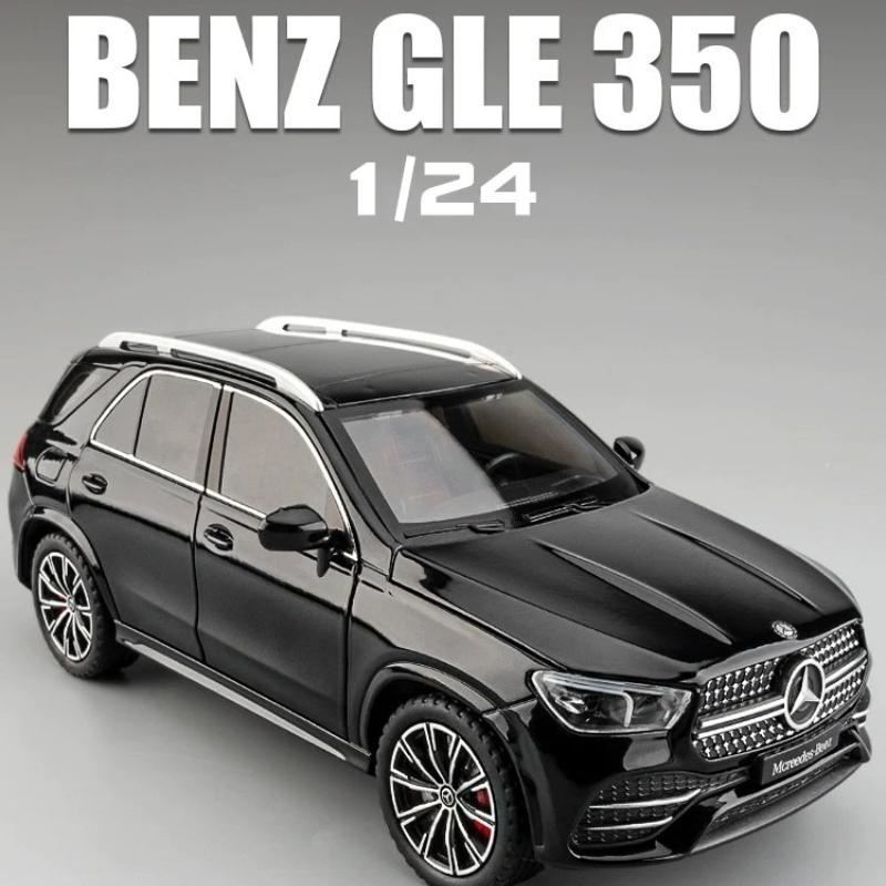 1/24 Benz GLE350 Geländewagen SUV Heimsammlung Ornamente Sound & Licht Spielzeug Miniaturmodelle Legierung Druckguss Metallmodell Auto Spielzeug für Kinder Simulationsspielzeug
