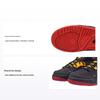 Courtside 23 Lässige Outdoor Rutschfeste Stoßdämpfende Strapazierfähige Mid-Top Kinder-Sneaker Kinder-Sneaker Schwarz AR1002-400