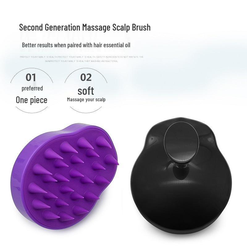 Gentle Hair-Friendly Scalp Massager and Shampoo Comb for Men and Women