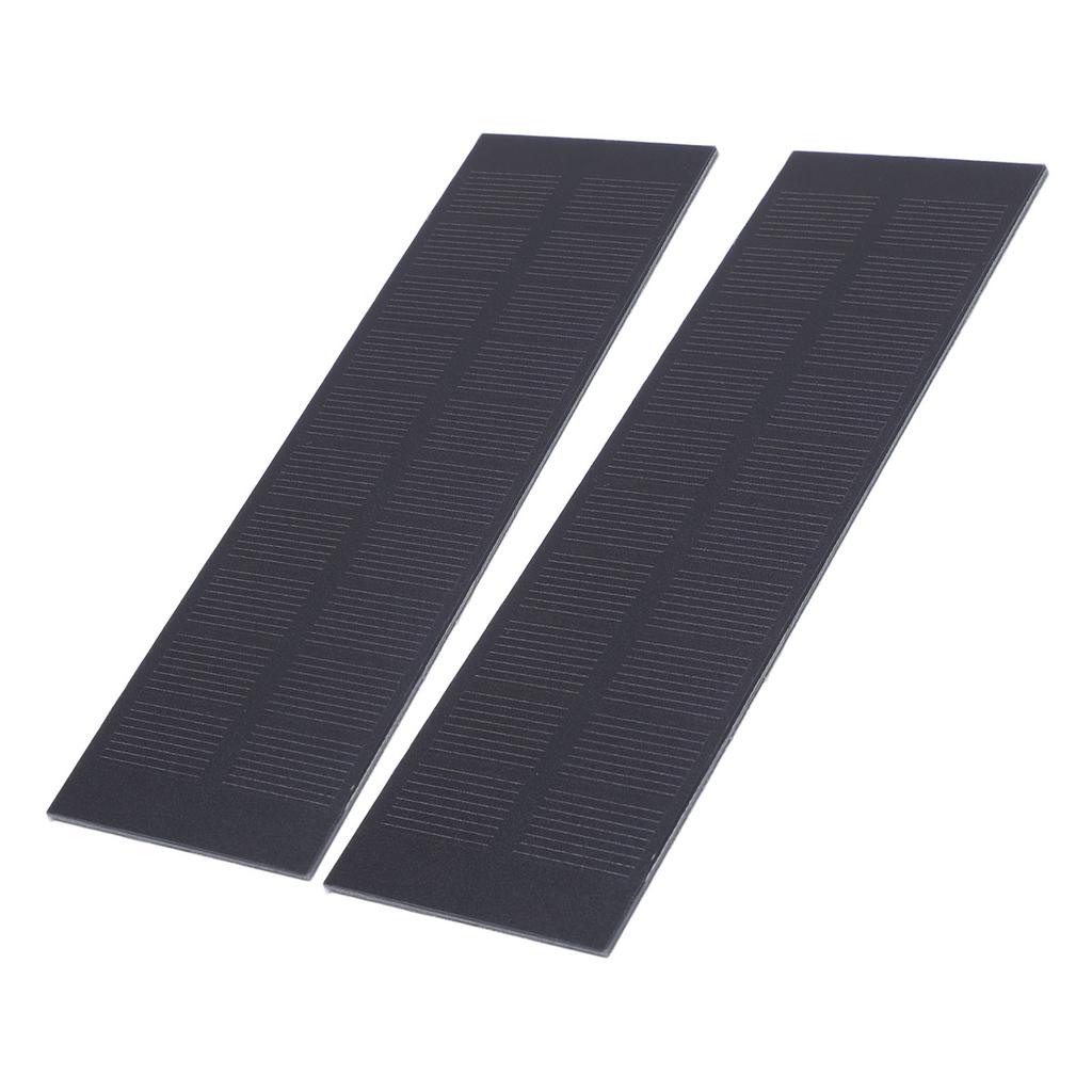 2PCS 1W 5V Solar Panel, High Efficiency Monocrystalline Silicon Solar Panel, Portable Solar  , for Household Lights, Electric Fans