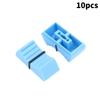 10 Stück 1x8 2x4mm Mixer Elektronische Tastatur Schiebepotentiometer Kunststoffkappe Fader-Kappe Knopf Druckknopf Buchse Druckkappe