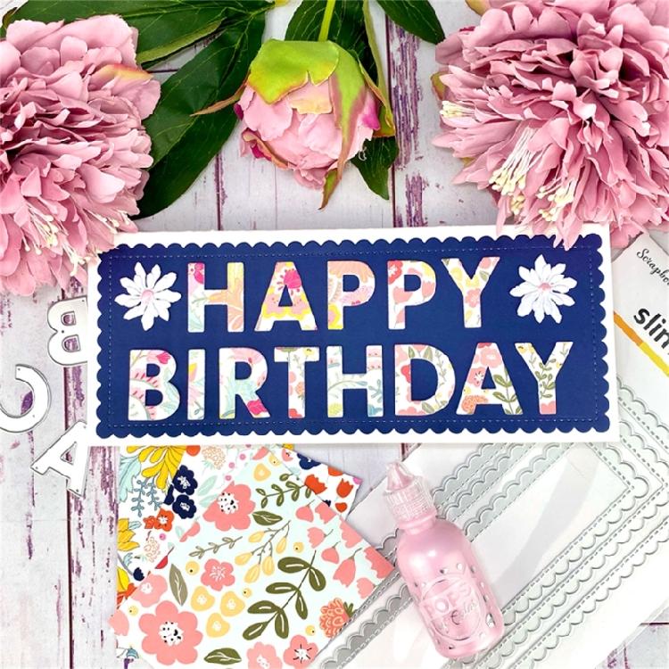 Skiktade stansade metallpräglingsstenciler kolstålsstansmönster scrapbooking-dörr för korttillverkning journal fotoalbum