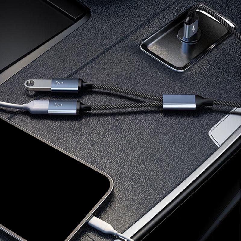 USB C Hub Adapters with Various Port Perfect for Simultaneous Charging and Data Transfer Aluminum Alloy Portable Design