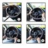Bling Diamond Car Steering Wheel Cover Women, Rhinestone Steering Wheel Cover Girly, Bedazzled Girl Steering Wheel Cover Protect