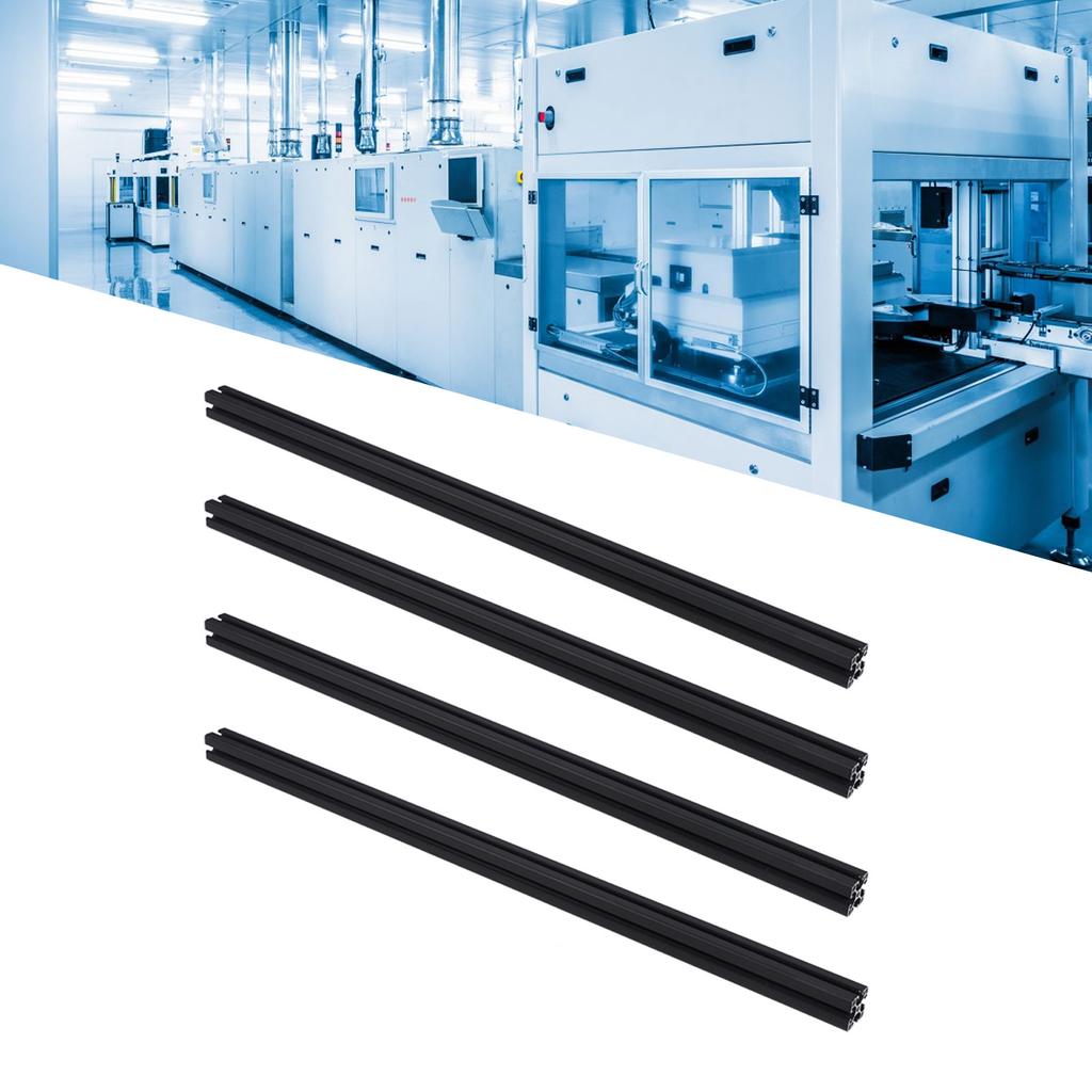 4Pcs Aluminum Extrusion 4040 T Slot Europn Standard Anodized Linr Rail 3D Print Part CNC 39.4in 1000mm