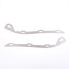 2 Piezas Placa Metálica de Reparación de Parachoques Delantero Hebilla Soporte para IS250 300 2006-2013 Piezas de Fijación Robustas Reemplazo Fuerte para Reparación de Colisión de Vehículos
