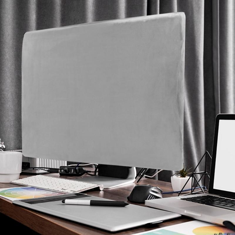 Computer-Monitor-Staubschutz Hülle zum Schutz des Bildschirms für 24-Zoll-Desktop-Computer Antistatisch Staubdicht LCD LED Panel