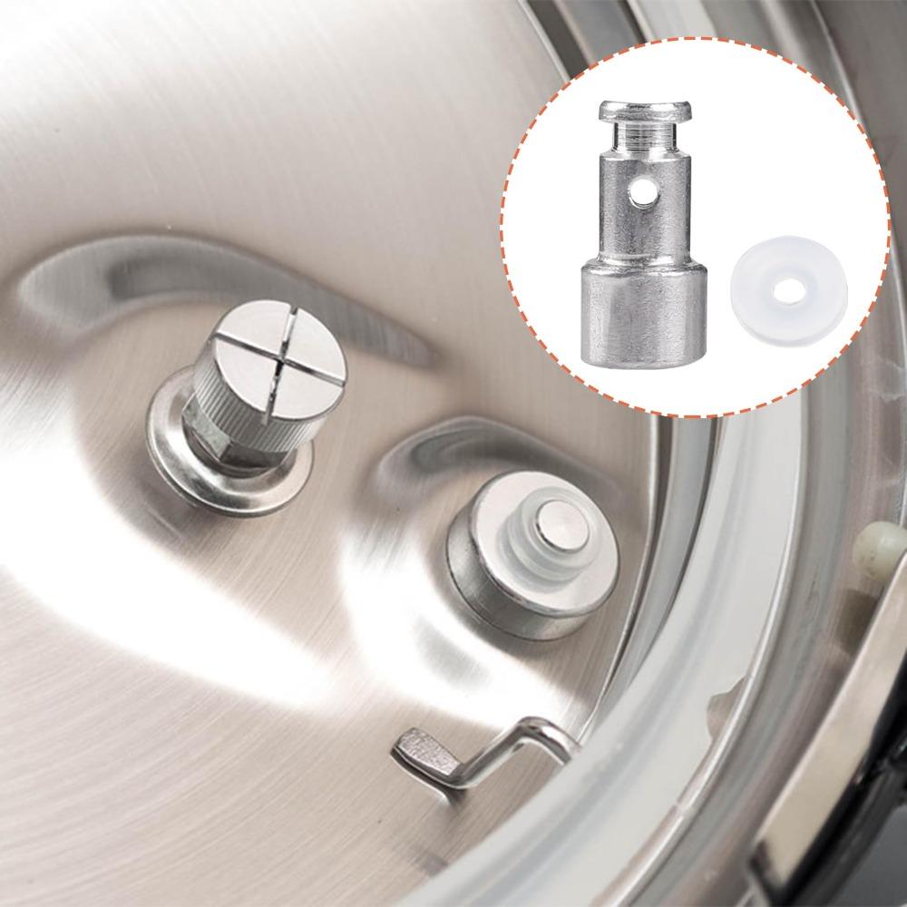 4 Pack Silver Floater Valve Heavy Duty Pot Replacement Parts Durable Silicone Gaskets  Cooking