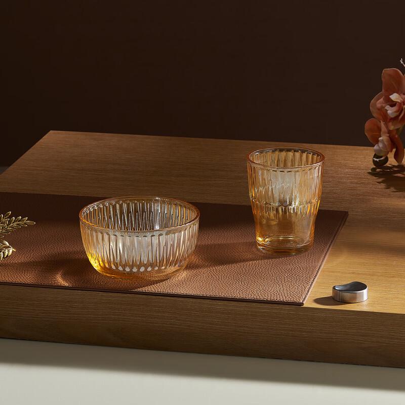 BAILOCK Starlight 6-Piece Glass Tableware Set