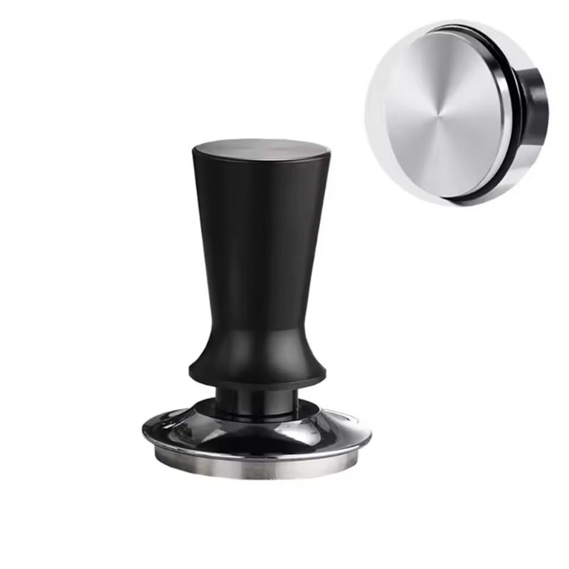 304 Stainless Steel Espresso Tamper Calibrated Spring Loaded for Baristas Constant Balance Horizontal Filler 51/ 53/ 58mm Sizes 51mm