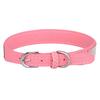 New Shiny Rhinestone Pet Collar, Soft Microfiber Adjustable Collar for Small Medium Dogs & Cats, Lightweight Walking Collar
