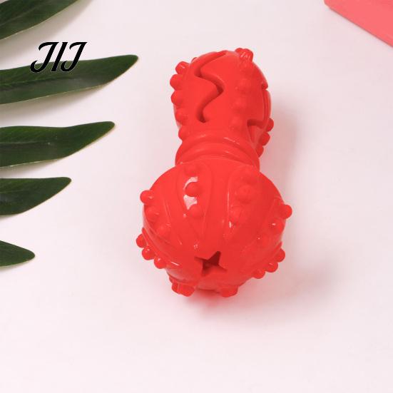 Mental Stimulation Dog Toys Mushroom Treat Dispenser Toy, Rubber Chew Anxiety Relief for Puppies Interactive Teeth Cleaning Toy Aggressive Chewers,