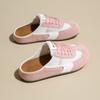 Fashion CRLAYDK Summer Women's Footbed Comfortable Slip On Mules Mesh House Slippers Ladies Backless Slide Loafers Casual Flats Shoes