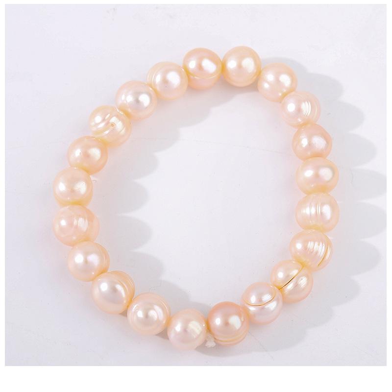 Uncommon product: freshwater pearl bracelet for women, Korean and Japanese style, simple design, white pearls, genuine natural pearls