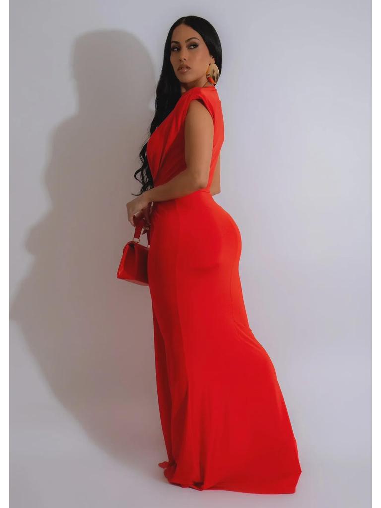 A7375 Popular European & American Style Sexy Dress