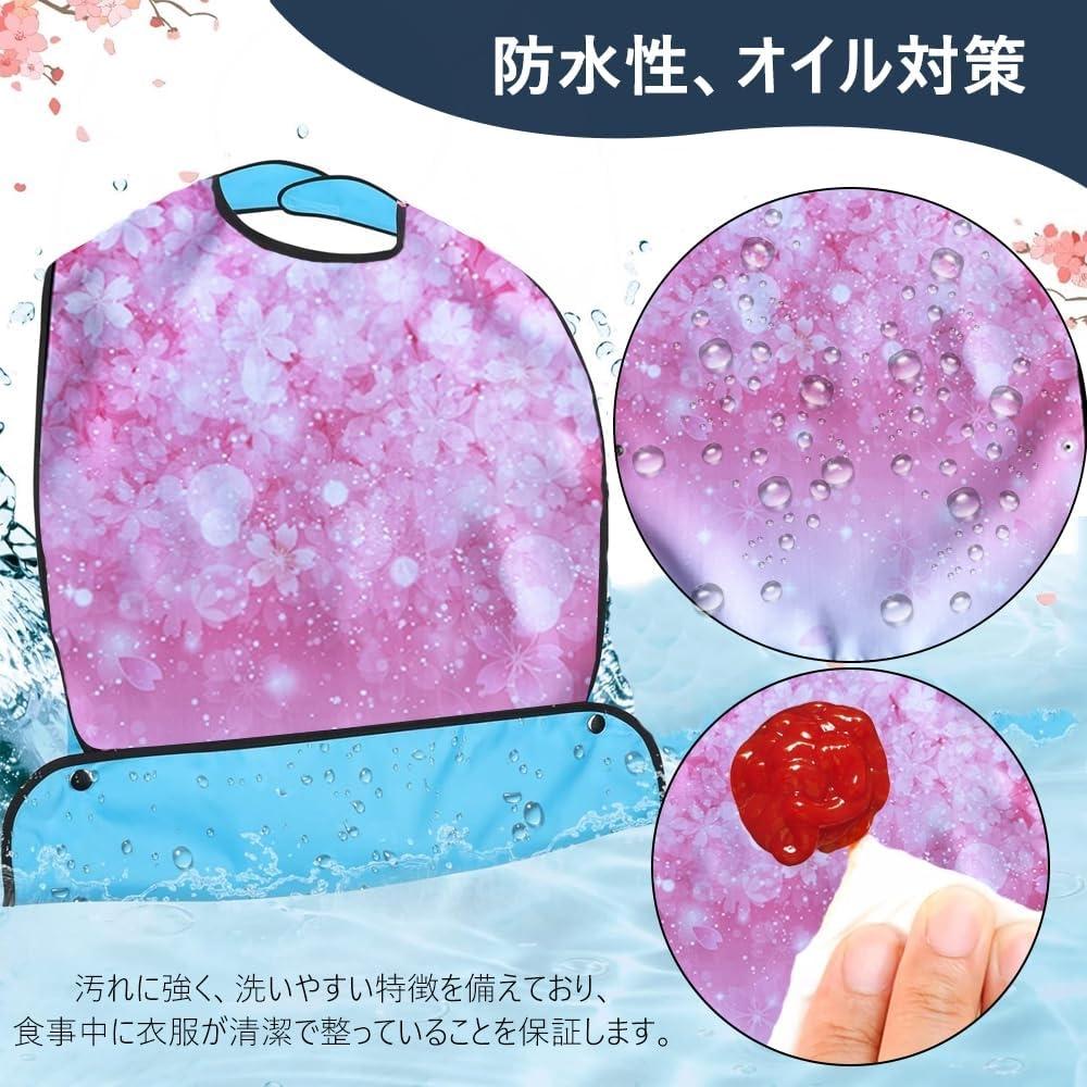 Hiliboom Adult Care Apron Waterproof Stain Prevention High Durability 3d Pocket