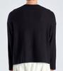 Beoteunseoul Ecocosy Henley Neck Knit T-Shirt (Black)
