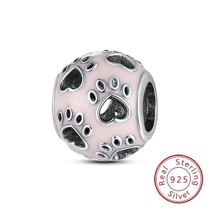 Fit Original Charms Beads Copper Clip Charms Zircon Silicone Spacer Beads For Bracelet Women Diy Gift Party