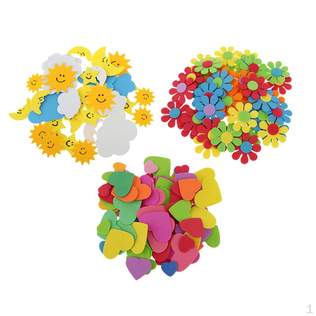 

180 шт. смешанная форма солнечных облаков из пены для украшения своими руками