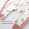 Spring Cotton Baby Sleeping Bag Pajamas: Long Sleeve Split Leg with Zipper