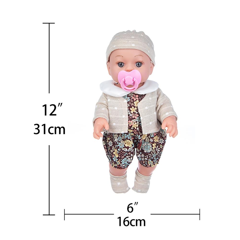 

31 см кукла Rebirth 12 дюймов кукла-симулятор младенца виниловая кукла кукла игрушка кукла Rebirth Baby Doll кукла детский подарок на день рождения 31cm