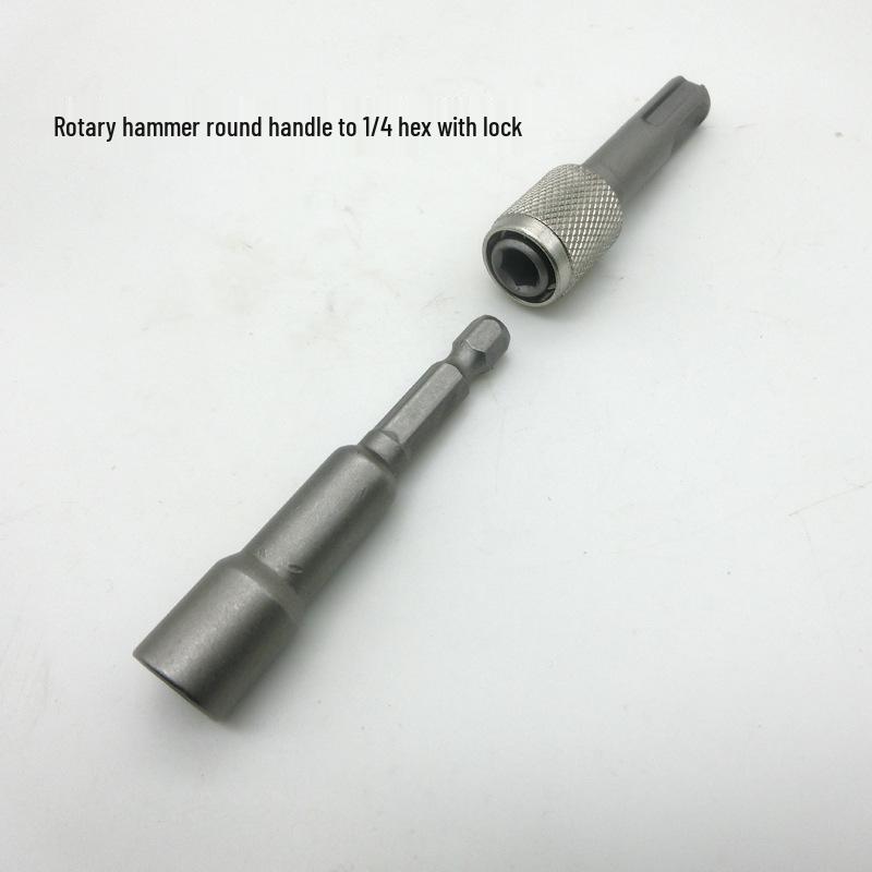 Adaptateur Convertisseur Burineur SDS Hexagonal vers Manche Rond